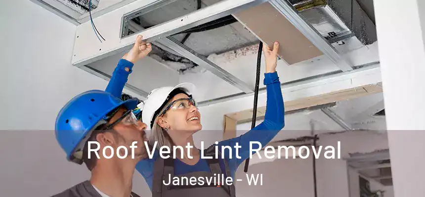 Roof Vent Lint Removal Janesville - WI